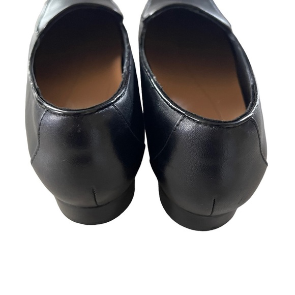 Clarks Women’s Unstructured Black Un-Blush Ease Slip On Black Loafer Sz 9 1/2 W - Picture 8 of 13